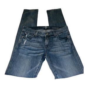 7 For All Mankind Roxanne Womens Jeans Tag  26 (30 X 31)